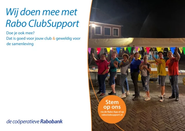 𝗥𝗮𝗯𝗼 𝗖𝗹𝘂𝗯𝗦𝘂𝗽𝗽𝗼𝗿𝘁 𝟮𝟬𝟮𝟰
Met een dubbel gevoel zijn we in de maand september beland. Geen De 80 van de Langstraat dit jaar… Maar wel (voor)uitkijkend naar een vernieuwde en krachtigere editie dan ooit tevoren in 2025! 
𝘿𝙚 80 𝙠𝙤𝙢𝙩 𝙩𝙚𝙧𝙪𝙜 𝙞𝙣 𝙚𝙚𝙣 𝙣𝙞𝙚𝙪𝙬 𝙟𝙖𝙨𝙟𝙚, en als het aan ons ligt,  ook onze vrijwilligers, met nieuwe herkenbare kleding.

En daar kun jij ons bij helpen! Breng jouw stem uit op De 80 van de Langstraat van 2 tot 24 september bij de Rabo ClubSupport actie. 𝘞𝘢𝘯𝘵 𝘪𝘦𝘥𝘦𝘳𝘦 𝘴𝘵𝘦𝘮 𝘪𝘴 𝘨𝘦𝘭𝘥 𝘸𝘢𝘢𝘳𝘥!
De opbrengst van de Rabo ClubSupport actie investeren we in 𝙣𝙞𝙚𝙪𝙬𝙚 𝙝𝙚𝙧𝙠𝙚𝙣𝙗𝙖𝙧𝙚 𝙠𝙡𝙚𝙙𝙞𝙣𝙜 voor onze vrijwilligers, voor een duidelijke zichtbaarheid en veiligheid. Onze vrijwilligers zijn de spil van De 80, en dat mag gezien worden!

Wil je op ons stemmen? Zorg voor je stemt wel dat je als klant van de Rabobank (gratis) lid bent en zoek ons op via de website van de Rabo ClubSupport, zie link in bio. Zegt het voort en namens onze vrijwilligers alvast veel dank voor jouw stem!

#de80 #de80vandelangstraat #80vandelangstraat #waalwijk #drunen #dongen #elshout #kaatsheuvel #demoer #vlijmen #haarsteeg #sprangcapelle #kennedymars #rabobank #raboclubsupport2024