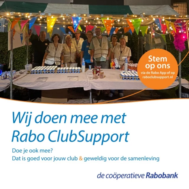 𝗥𝗮𝗯𝗼 𝗖𝗹𝘂𝗯𝗦𝘂𝗽𝗽𝗼𝗿𝘁 𝟮𝟬𝟮𝟰: 𝗦𝘁𝗲𝗺 𝗻𝗼𝗴 𝘀𝗻𝗲𝗹!

Het jij De 80 ook zo gemist? Goed nieuws! In 2025 komt De 80 van de Langstraat terug, spectaculairder en krachtiger dan ooit tevoren! De 80 in een nieuw jasje, net als onze vrijwilligers die we gaan voorzien van nieuwe herkenbare kleding.

En daar kun jij ons bij helpen! Want de opbrengst van de Rabo ClubSupport actie investeren we in 𝙣𝙞𝙚𝙪𝙬𝙚 𝙝𝙚𝙧𝙠𝙚𝙣𝙗𝙖𝙧𝙚 𝙠𝙡𝙚𝙙𝙞𝙣𝙜 voor onze vrijwilligers, voor een duidelijke zichtbaarheid en veiligheid. Onze vrijwilligers zijn de spil van De 80, en dat mag gezien worden!

Stemmen kan nog tot 24 september dus breng nog snel jouw stem uit op De 80 van de Langstraat bij de Rabo ClubSupport actie. Dit doe je door ons te zoeken via de website (zie link in bio) of ga in je Rabo App naar ‘Hulp’ en dan naar ‘Rabo ClubSupport’. Zorg ervoor dat voor je stemt, je als klant (gratis) lid bent van de Rabobank. Jouw stem is geld waard!

Alvast veel dank voor jouw stem!

#de80 #de80vandelangstraat #80vandelangstraat #waalwijk #drunen #dongen #elshout #kaatsheuvel #demoer #vlijmen #haarsteeg #sprangcapelle #kennedymars #rabobank #raboclubsupport2024